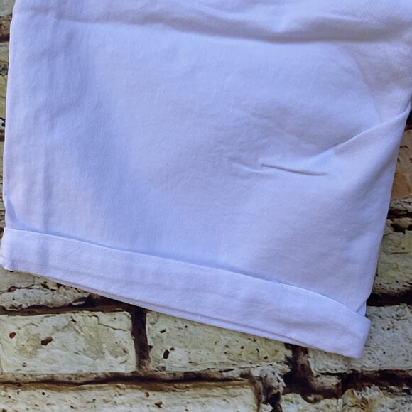 Guess Men's Sony White Denim Shorts Slim Fit Stretch Size 31 - Picture 5 of 7